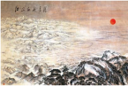 装裱巨幅《江山如此多娇》中国画记实