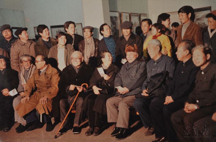 83年第一次北京风光展李可染-张仃-吴作人-赵准旺-李小可-张步-杨延文