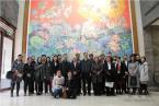 联合国教科文组织亚太中心代表团一行 参观百年老字号荣宝斋