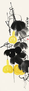齐白石《葫芦》