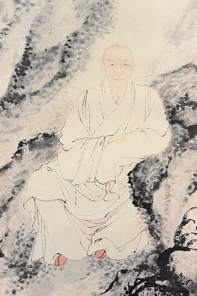 清 徐璋 南林和尚像 61.4cmx92cm 南京博物院藏