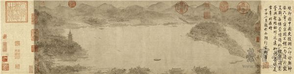 南宋 李嵩(传) 西湖图