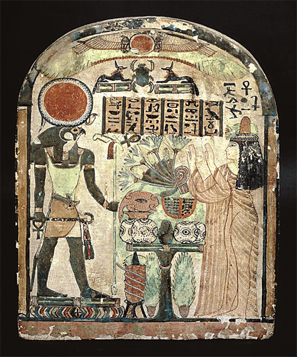 图5 古埃及第三中期第22王朝早期其中木碑(公元前950-前900年)