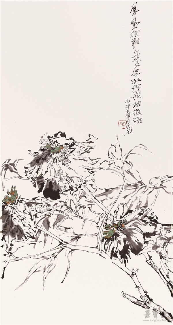 宋丰光  《牡丹写生》  2016年