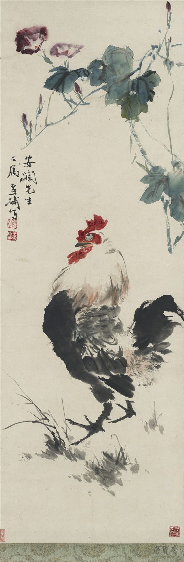 本斋动态 展讯|闻鸡起舞——荣宝斋名家画鸡集萃作品欣赏(上)      王