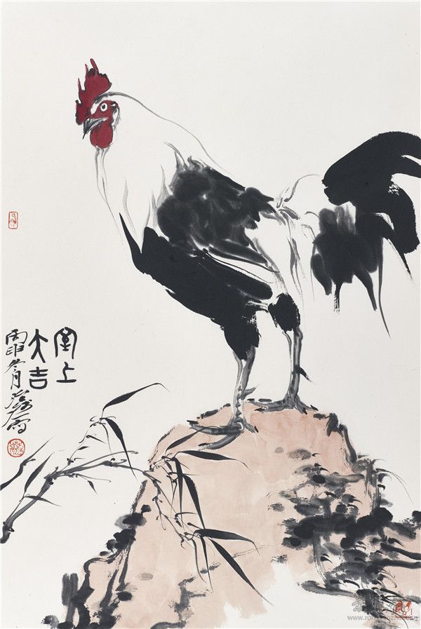 范治斌 室上大吉 68cm×45cm