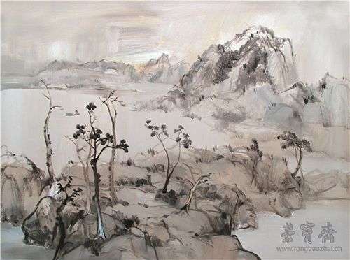 徐里 云光 120cm×90cm 布面油画 2008年