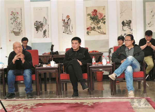 从右至左:李林先生 赵胥先生 老树先生