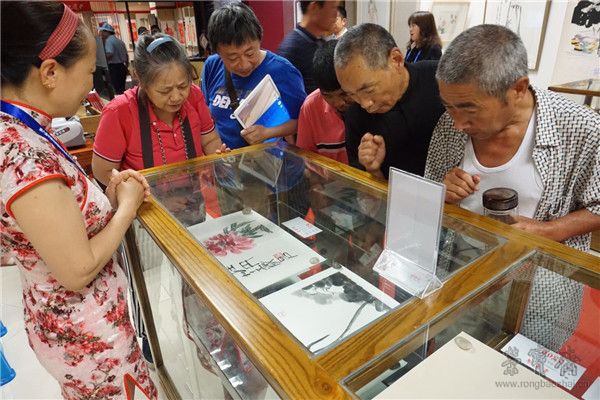 木版水印展厅现场