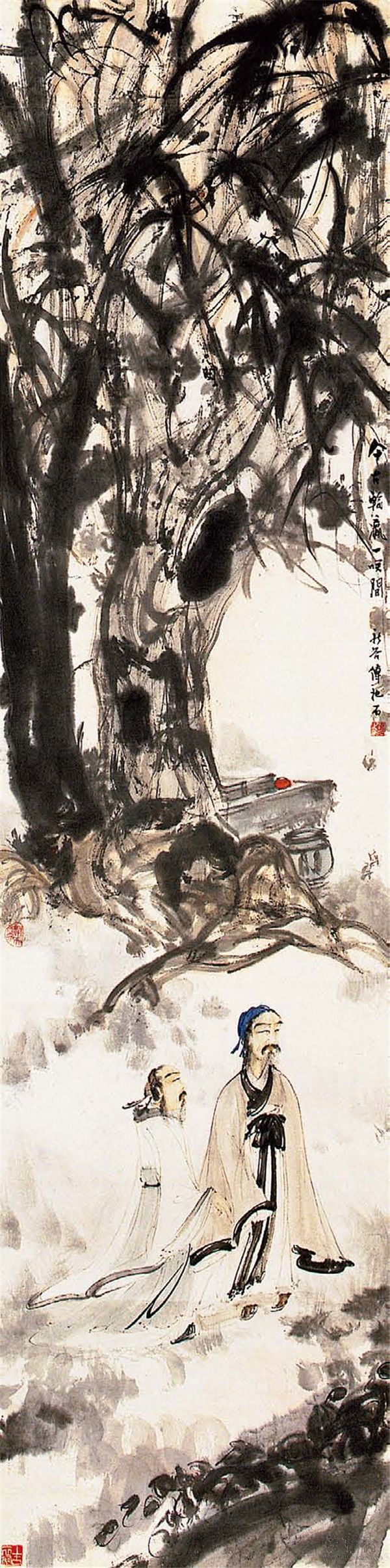 高逸古雅酣畅淋漓—南京博物院藏傅抱石民国时期绘画精品- 荣宝斋官网
