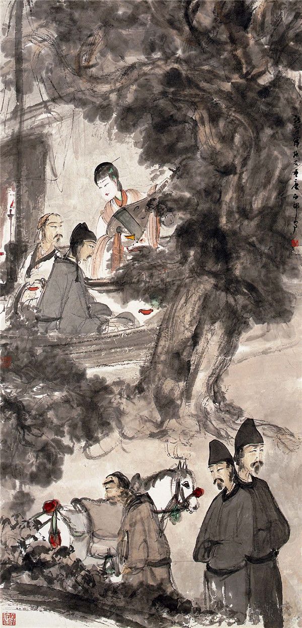 高逸古雅酣畅淋漓—南京博物院藏傅抱石民国时期绘画精品- 荣宝斋官网