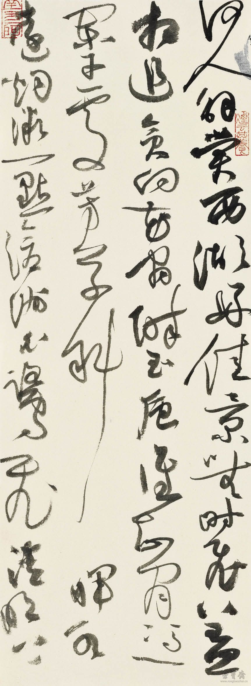 林峰 欧阳修词采桑子一阕 45cm×35cm×2 2017年