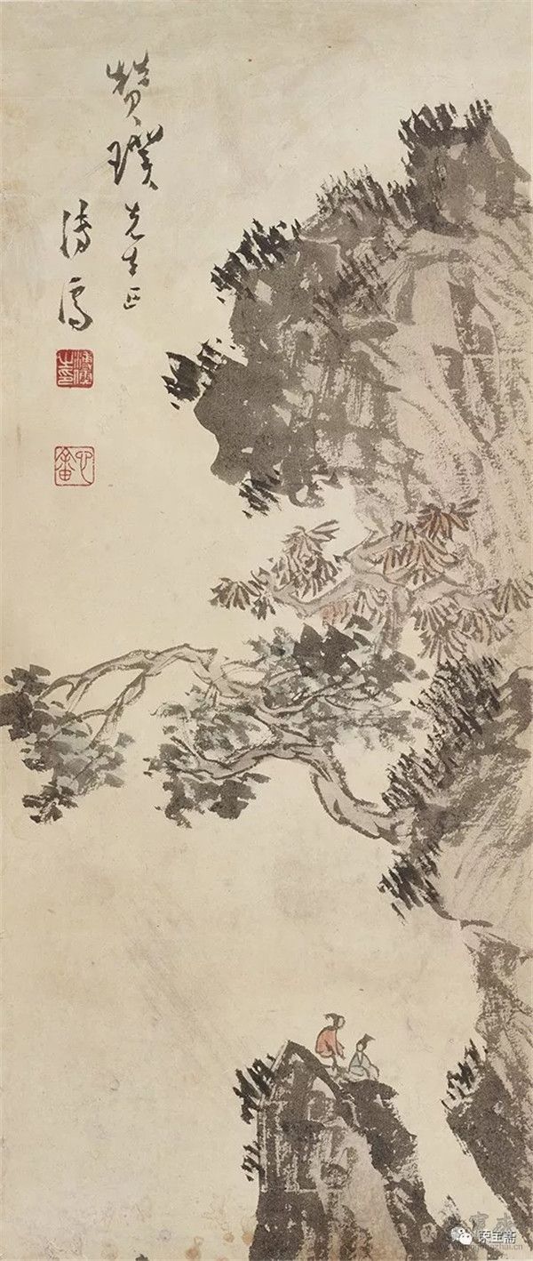 溥心畬 《高士图》