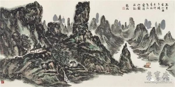 龙瑞 《五月看山》