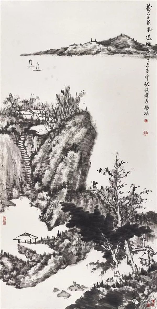 杨枫 《万里长风送微帆》