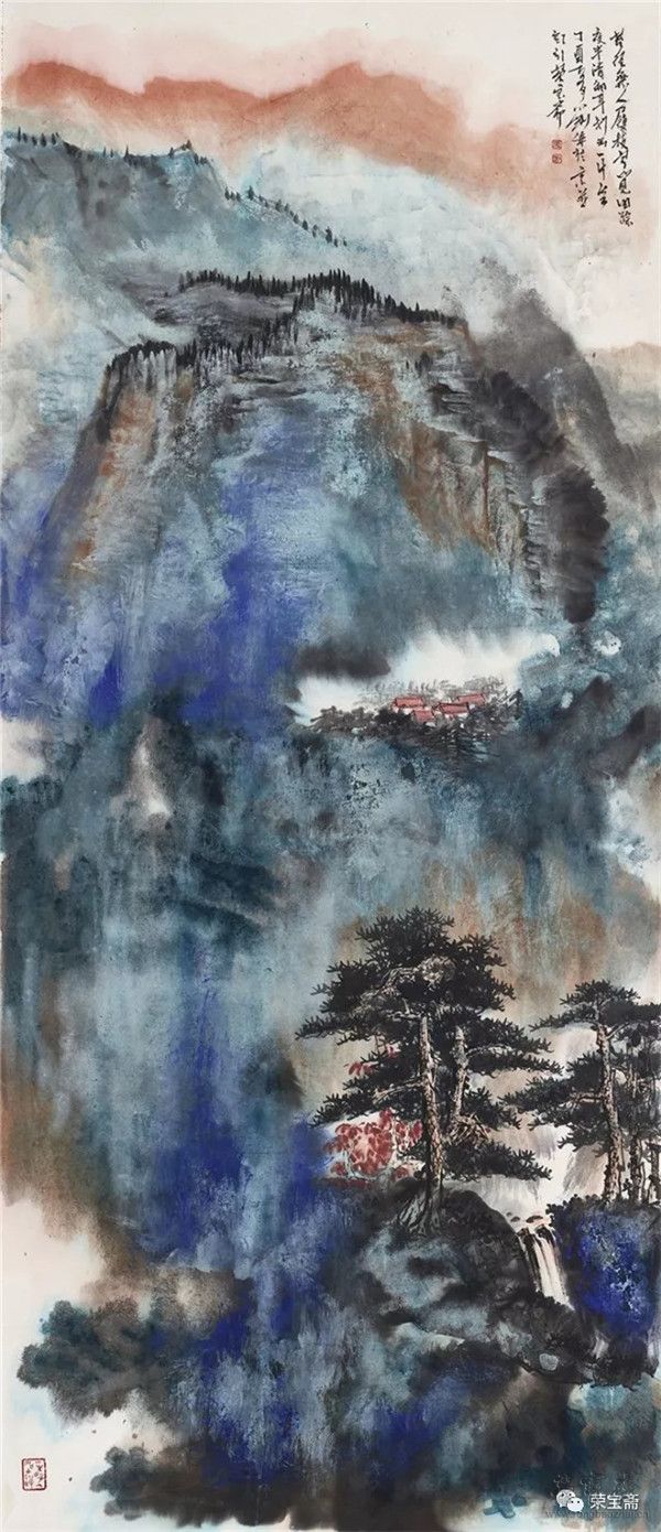 马小刚 《夜半寒山》