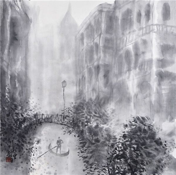 看展览 | 都市的礼赞——王秋童都市水墨作品展将在香港分店举办