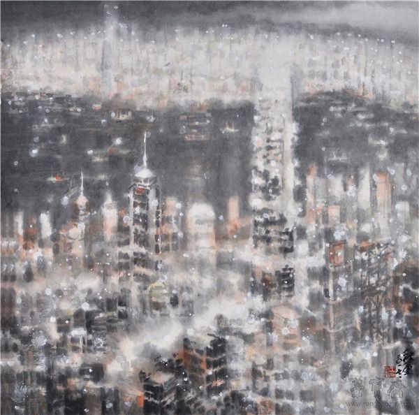 盛世香江(二) 68cm×68cm 2017