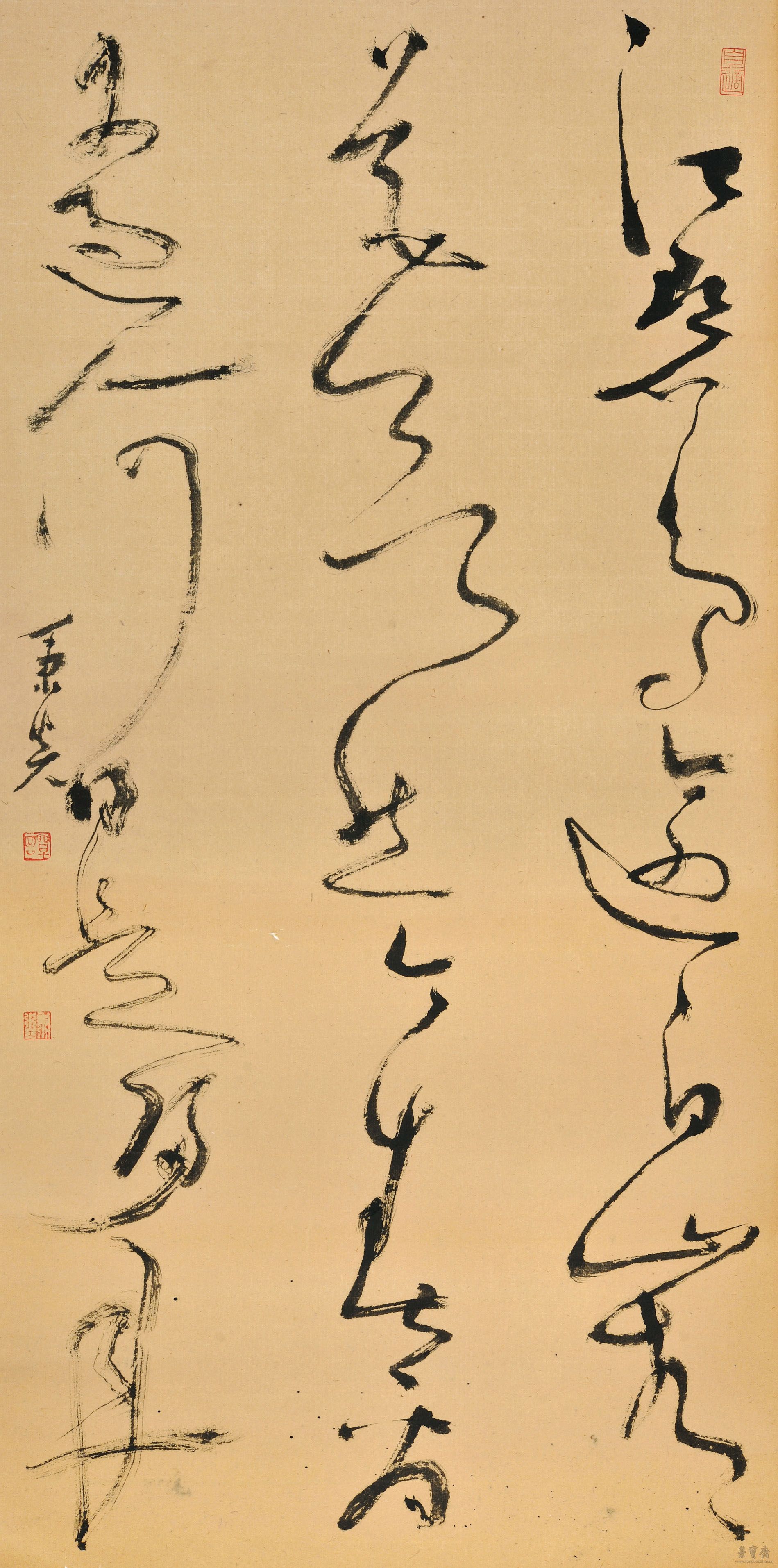 杜甫诗 82cm×41cm