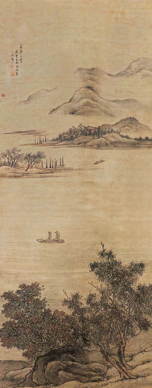 晚明画家宋旭的山水及佛画
