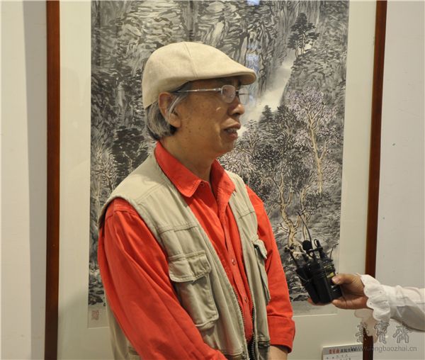导师张培武先生接受媒体采访