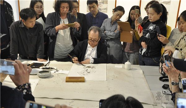导师郭石夫先生为临创班学员授课现场