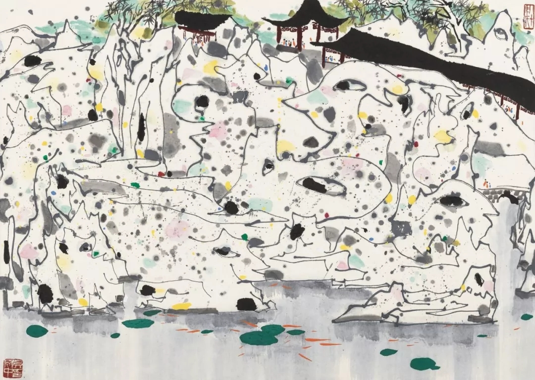荣宝拍卖 |"自家江山 · 吴冠中诞辰100周年作品展"将