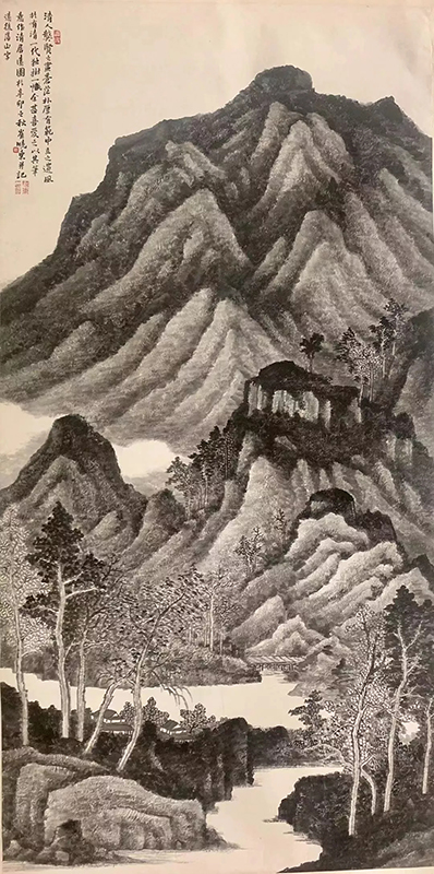 荣宝斋经典之路崔晓东山水画精品展将于12月8日在青岛澜湾美术馆开幕