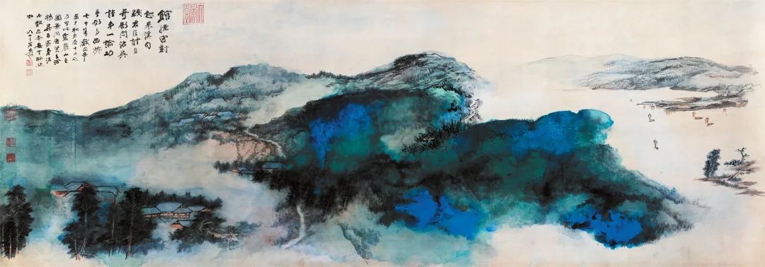 灵岩山色图