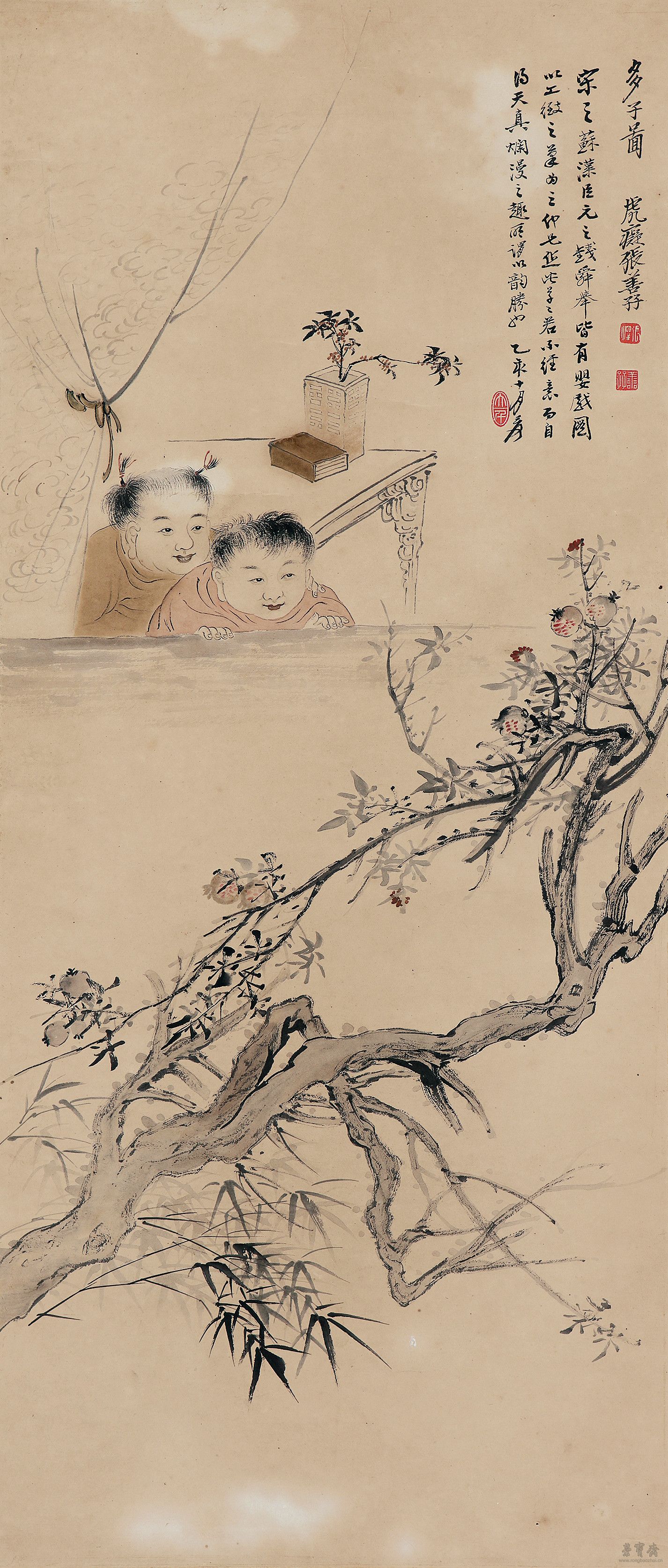 多子图