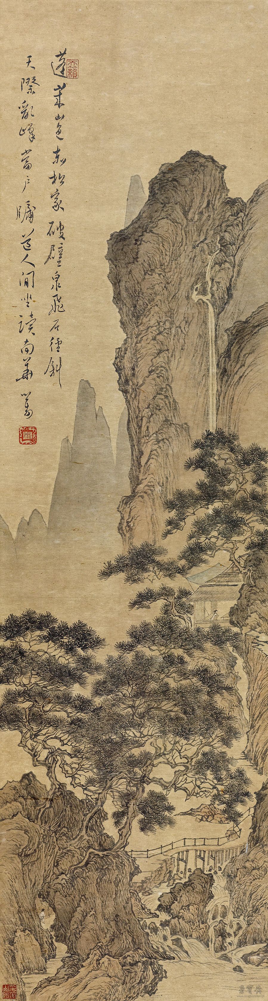 蓬莱山色