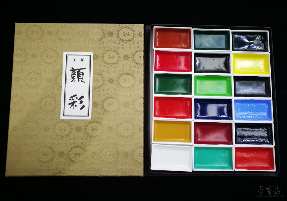 吉祥国画18色