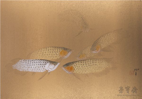 林湖奎　龙吐珠　纸本水墨