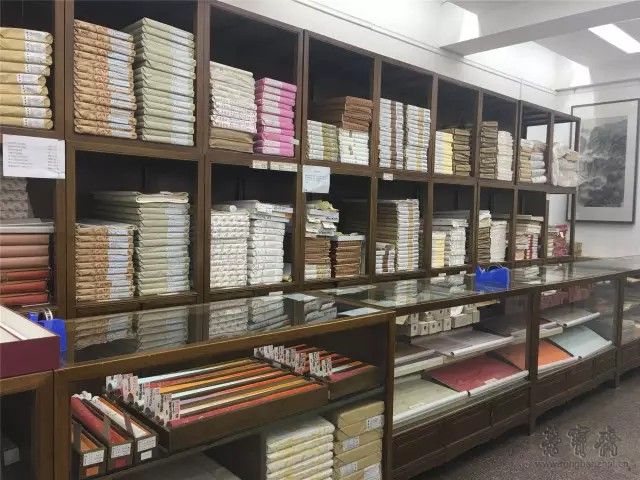 宣纸销售柜台