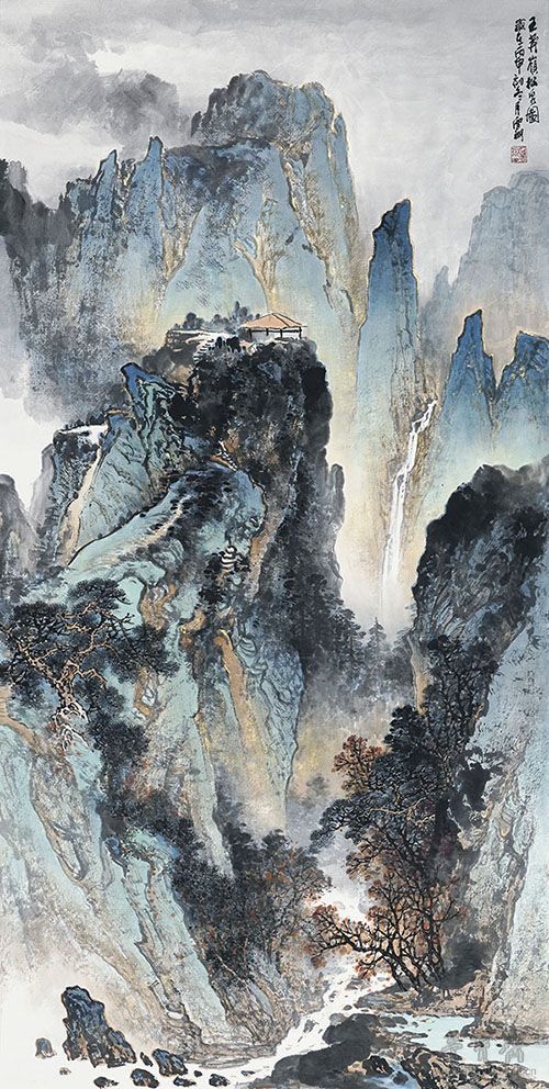 成都分店"大风和畅"施云翔山水画展于9月23日上午10时在成都荣宝斋