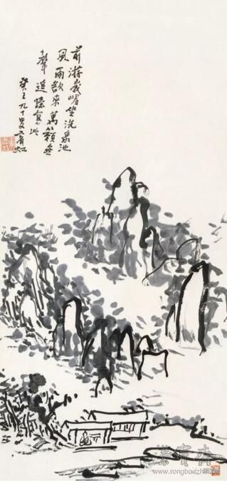 峨眉洗象池｜96.3cm×44.5cm