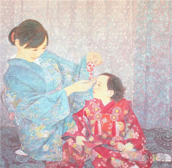 我与女儿——七五三节