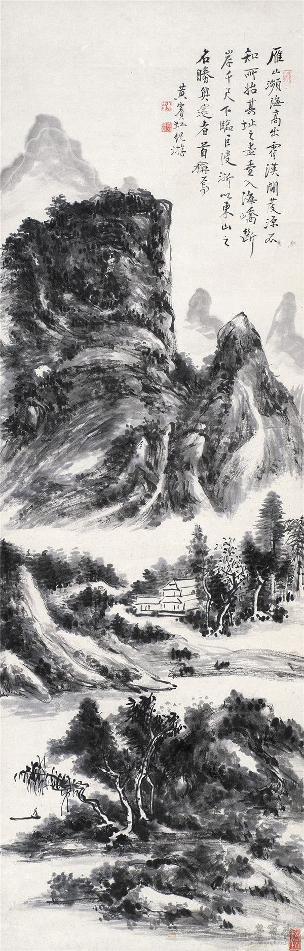 李可染 1907-1989  归牧图