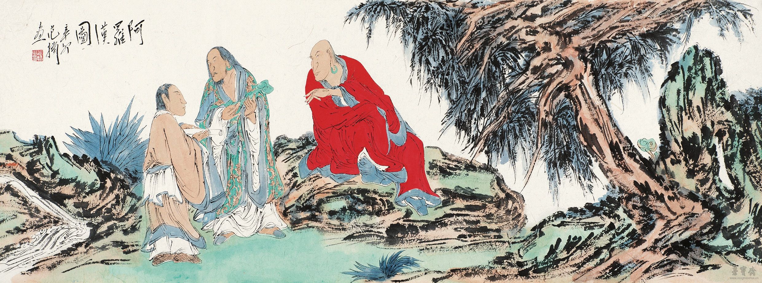 范扬 b.1955 阿罗汉图