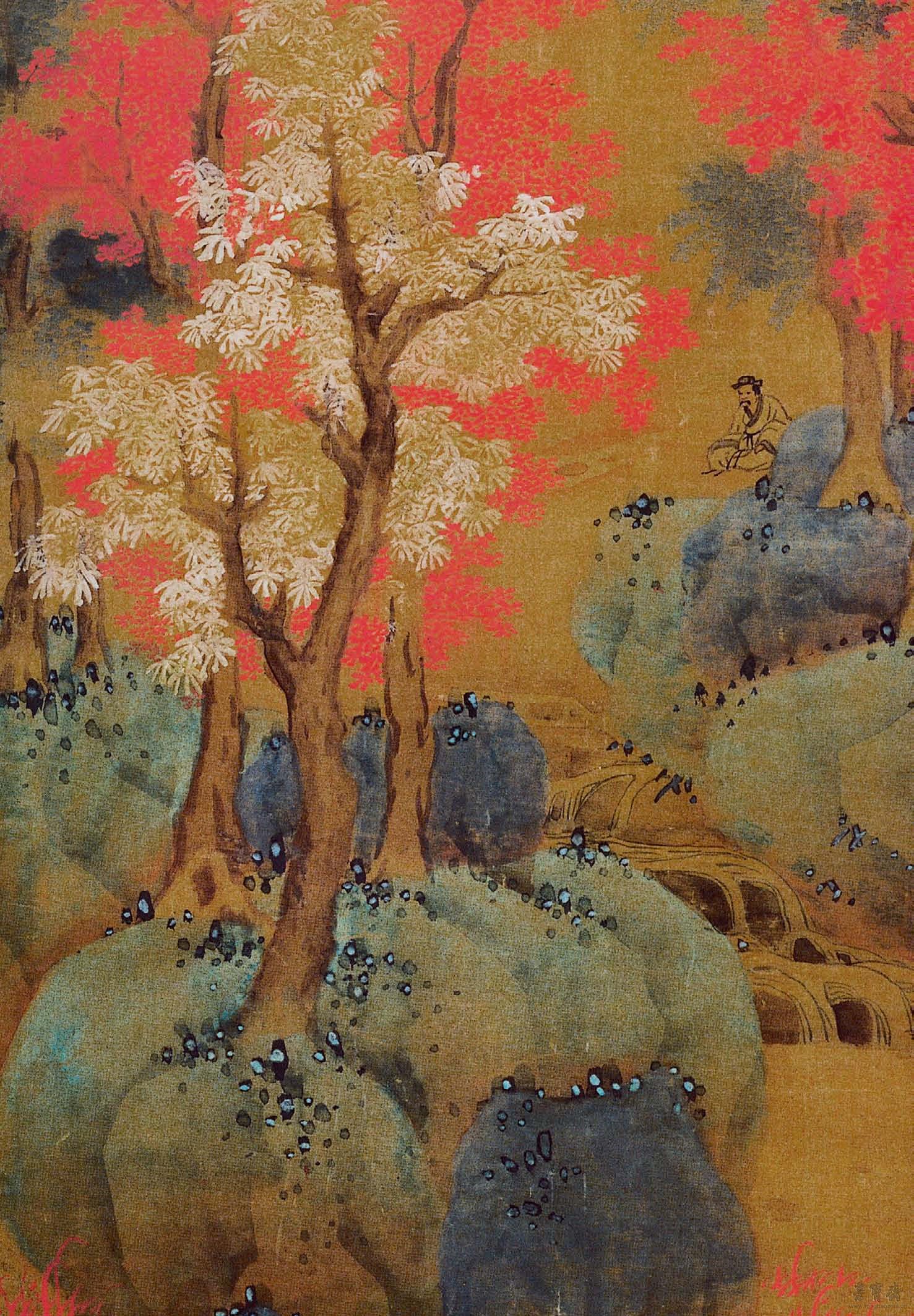 春林红浅绿晴柔—明蓝瑛『没骨山水』研究- 荣宝斋官网