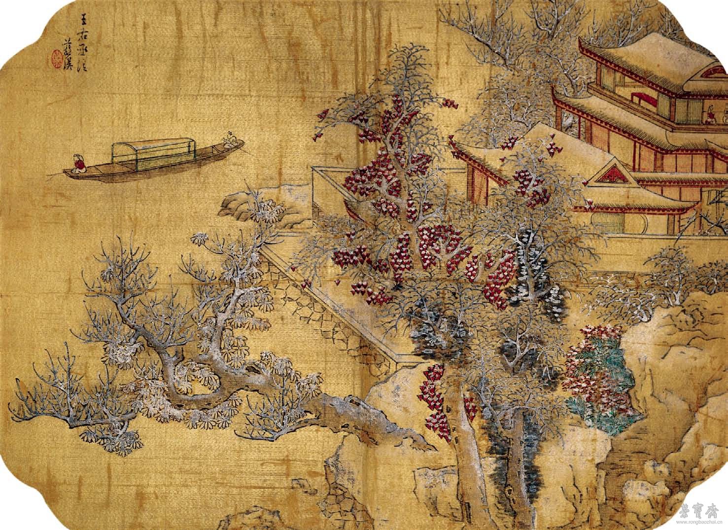 春林红浅绿晴柔—明蓝瑛『没骨山水』研究- 荣宝斋官网