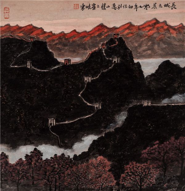 长城之晨 48cm×48cm