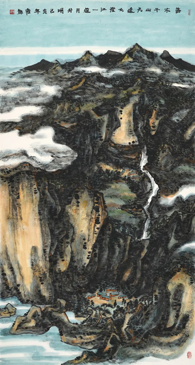 落木千山