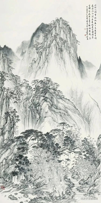 山径入修篁