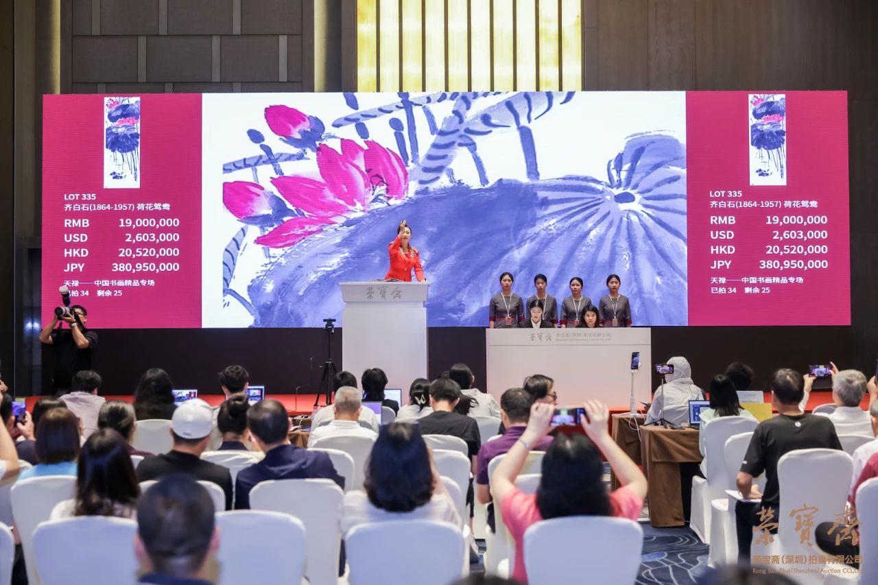 拍卖会现场