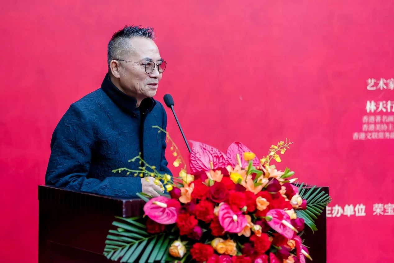 香港著名画家、香港美协主席香港文联常务副会长 林天行